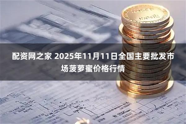 配资网之家 2025年11月11日全国主要批发市场菠萝蜜价格行情